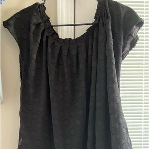 LC Conrad Black Petite XL blouse